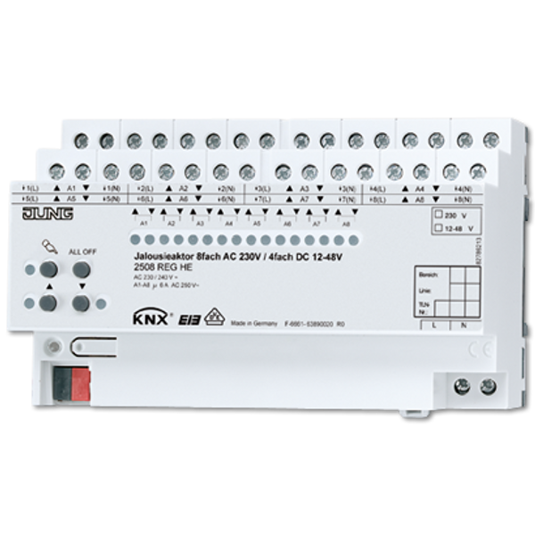 Output module KNX Blinds actuator,�8-gang�AC230V image 3