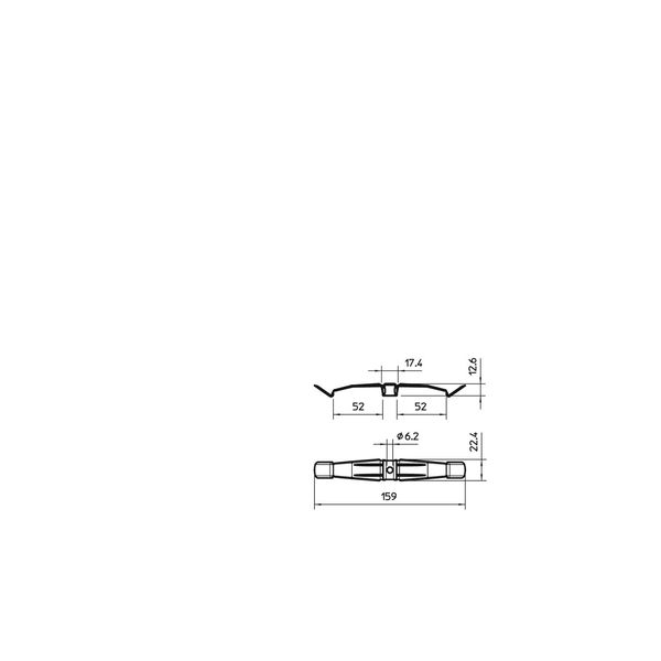 2034 M A2 Pressure clip  2x5 NYM3x1,5 image 2