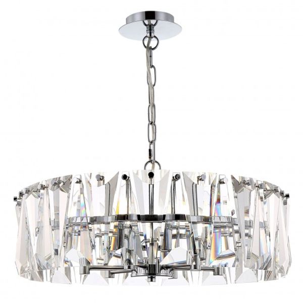 Modern Puntes Pendant Lamp Chrome image 2