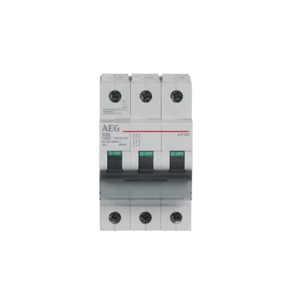 EP103 D20 Miniature Circuit Breaker - 3P - D - 20 A image 10