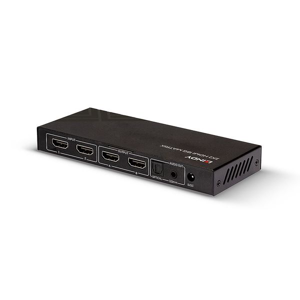 2x2 HDMI 18G Matrix Connect and switch between 2 HDMI® source devices and 2 HDMI® displays image 2