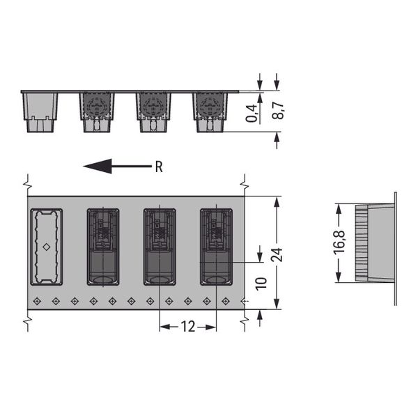 THR PCB terminal block image 3