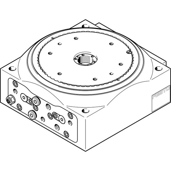 DHTG-140-3-A Rotary indexing table image 1