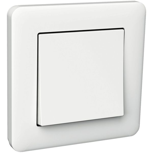 Exxact Primo complete rocker switch 2-way screwless white image 2