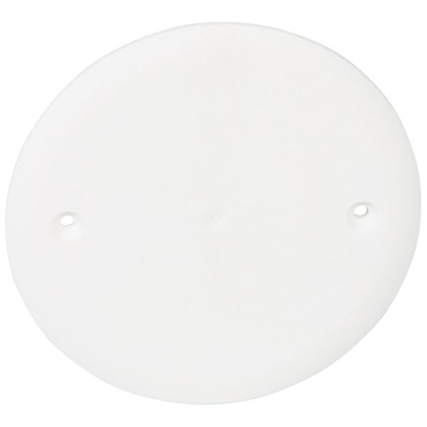 Universal cover Batibox - round Ø85 mm - for 1 gang box image 2