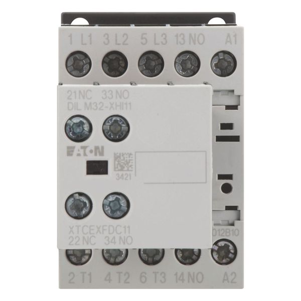 Contactor, 380 V 400 V 5.5 kW, 2 N/O, 1 NC, 230 V 50/60 Hz, AC operation, Screw terminals image 10