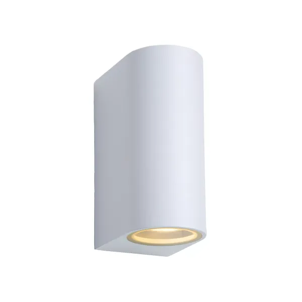 ZORA-LED Wall Light 2xGU10/5W L9 W6.5 H15cm White image 1