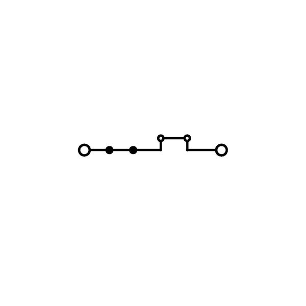 2-conductor through terminal block 6 mm² with test option gray image 4