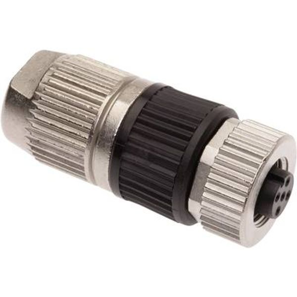 Circular Connector w. Harax M12 L 4 F image 1