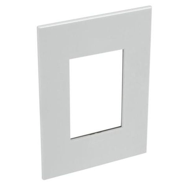 Arteor™ - American and South African standard plate square version 3 modules for 2'' x 4'' box - Soft Alu image 1