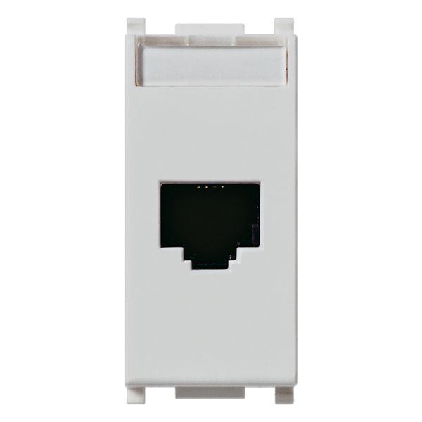 RJ45 Cat5e Netsafe UTP outlet Silver image 1