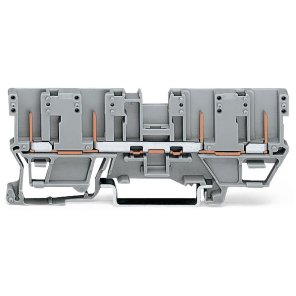 4-pin carrier terminal block for DIN-rail 35 x 15 and 35 x 7.5 4 mm² g image 1