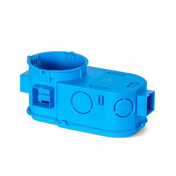 Flush mounted junction box SE2x60 blue image 1