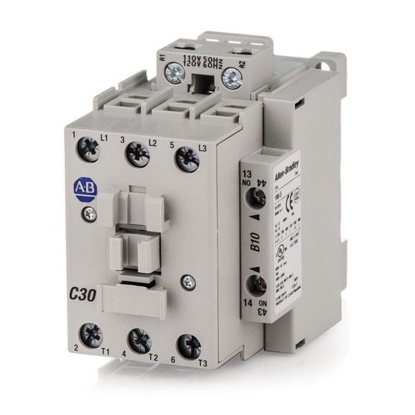 Contactor, 30A, 3P, 120VAC Coil image 1