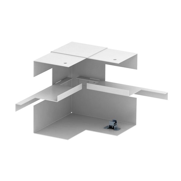 GS-AI70130RW  Inner corner, for Rapid 80 channel, 70x130mm, pure white Steel image 1