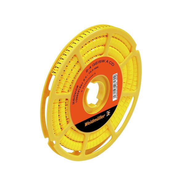 Cable coding system, 4 - 10 mm, 7 mm, Printed characters: Numbers, 0,  image 3