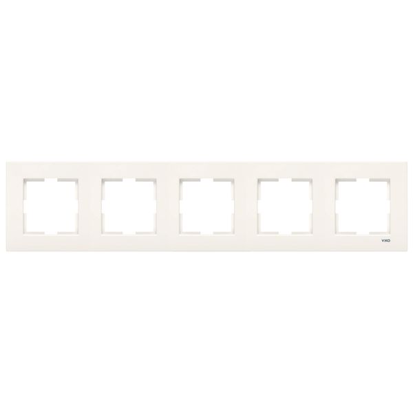 Karre Accessory Beige Five Gang Frame image 1