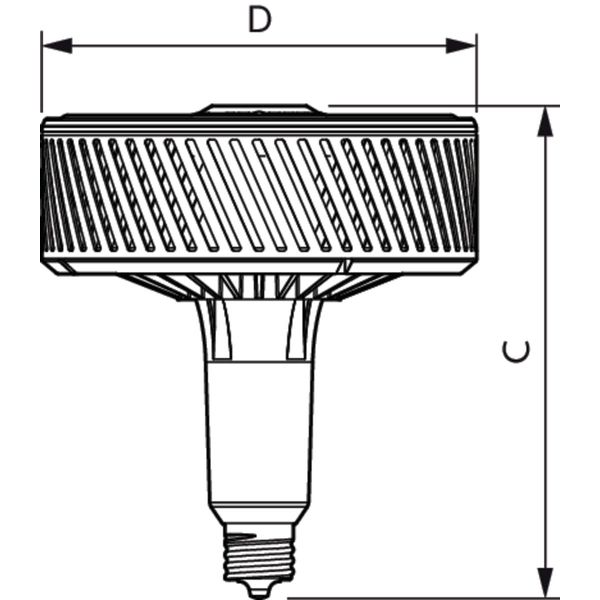 TForce LED HPI UN 95W E40 840 WB image 4