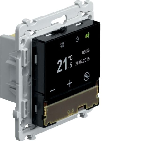 GALLERY KNX THERMOSTAT WITH TFT DISPLAY AND INTEGRATED ADAPTER image 1