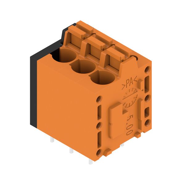 PCB terminal, 5.00 mm, Number of poles: 3, Conductor outlet direction: image 2