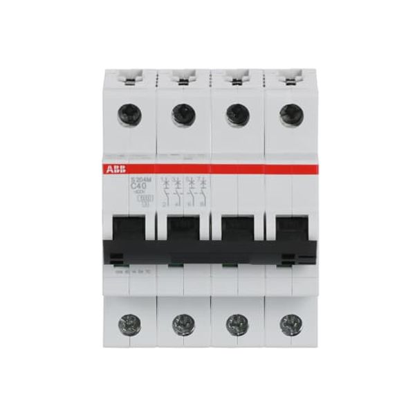 S204M-C40 Miniature Circuit Breaker - 4P - C - 40 A image 5