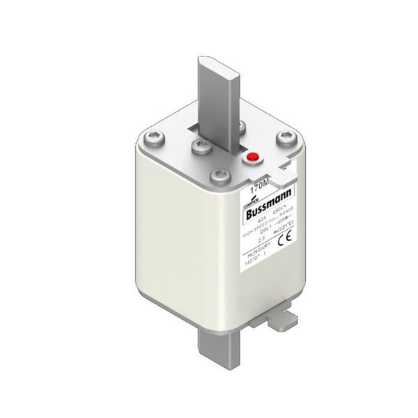 Fuse-link, high speed, 63 A, AC 690 V, DIN 1, 52 x 66 x 135 mm, gR, DIN, IEC, single indicator image 8