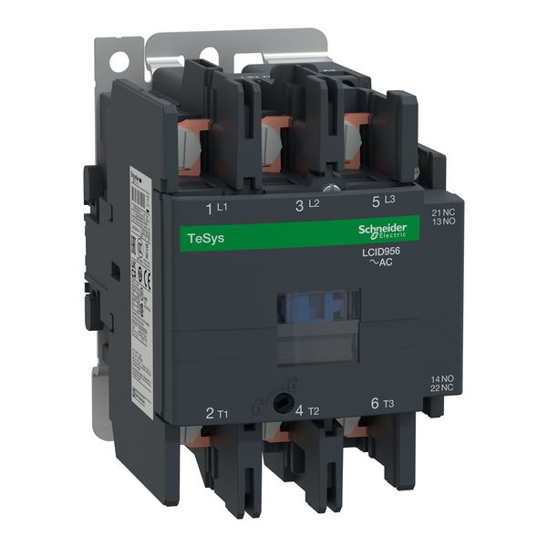TeSys Deca contactor, 3P(3NO), AC-3/AC-3e, 440V, 95 A, 110V AC 50/60 Hz coil,screw clamp terminals image 3