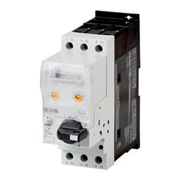 Motor-protective circuit-breaker, Complete device with AK lockable rotary handle, Electronic, 16 - 65 A, With overload release image 4