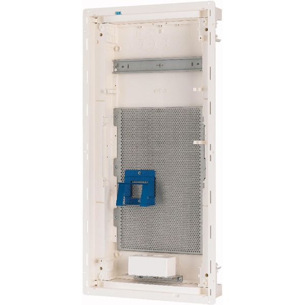 Compact distribution board-flush mounting, multimedia, 4-rows, super-slim sheet steel door image 11