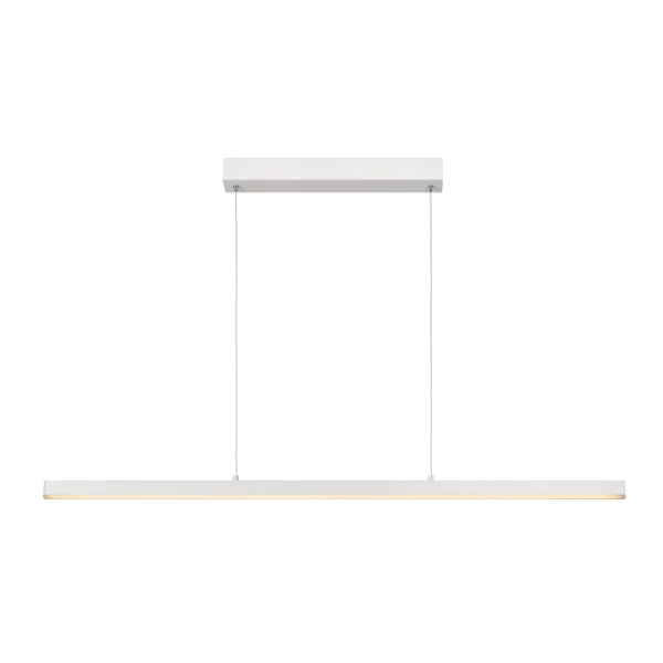 Lucide SIGMA - Pendant light - LED Dim. - 1x30W 2700K - White image 1