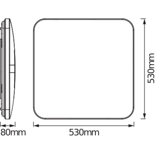 ORBIS CLICK SENSOR 530x530mm 60W image 10