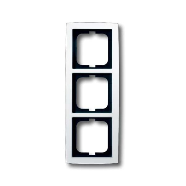 1723-84-500 Cover Frame future®, Busch-axcent®, solo®; carat® Studio white image 1