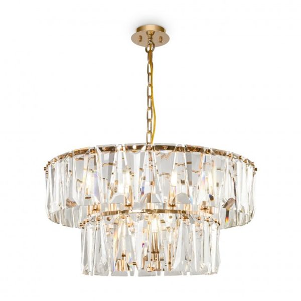 Modern Puntes Pendant Lamp Gold image 1