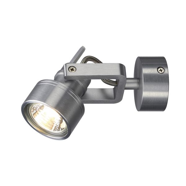 INDA Spot wall- & ceiling lamp, GU10, max. 50W, brushed alu image 7