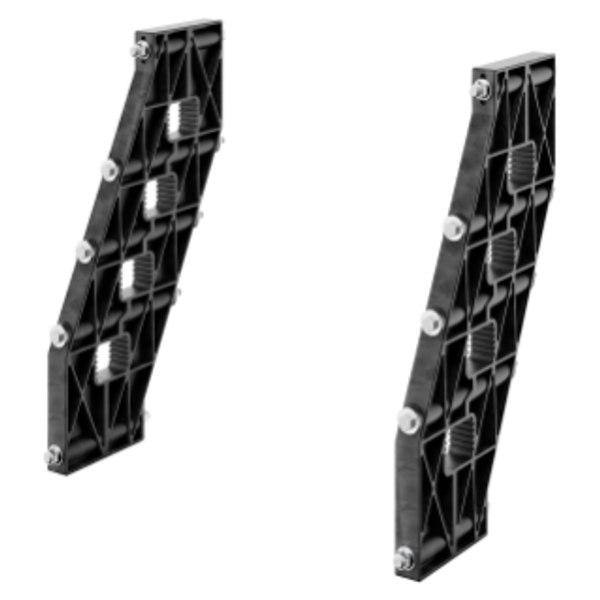 PAIR OF BUSBAR-HOLDER - FOR SHAPED BUSBAR IN ALUMINIUM - 630A - FOR STRUCTURES D=400 - SIDE COMPARTMENT - FOR QDX 630H image 1