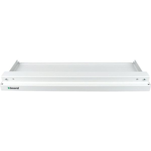 Top or bottom panel for surface-mounted service distribution boards, blind, WxD = 1200 x 249 mm, white image 4