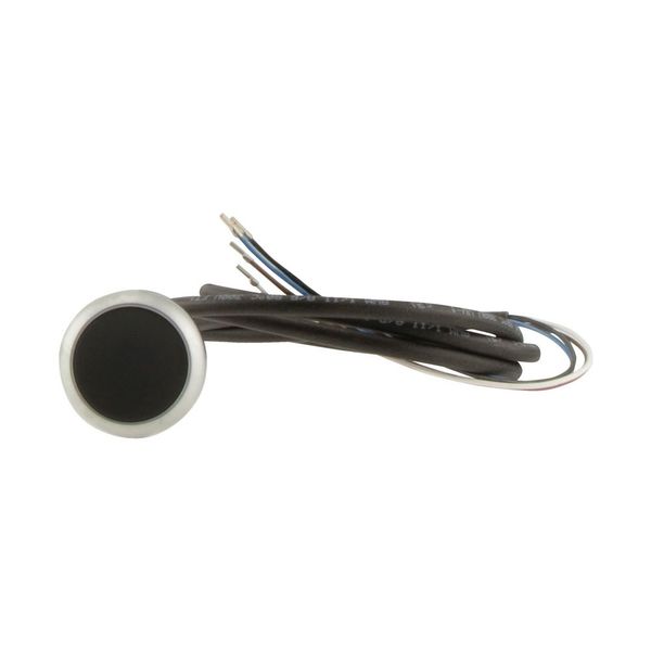 Pushbutton, classic, flat, maintained, 1 N/C, black, cable (black) with non-terminated end, 4 pole, 3.5 m image 6