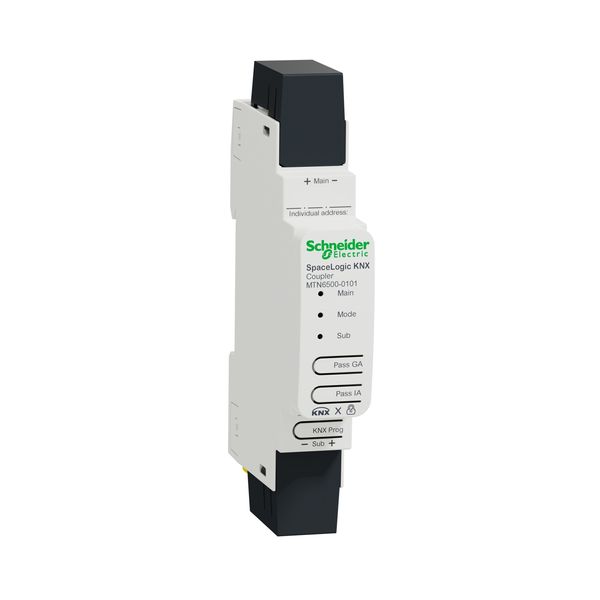 SpaceLogic KNX Coupler DIN Rail image 2