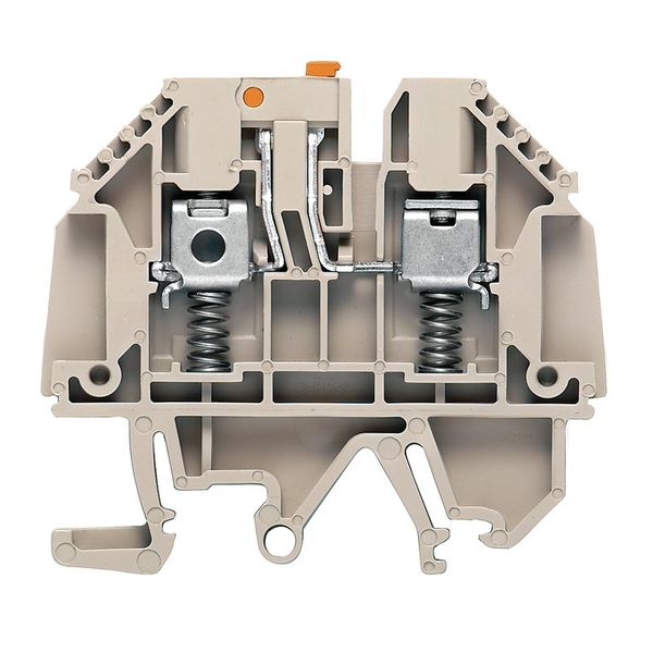 Test-disconnect terminal, Screw connection, 4 mm², 630 V, 32 A, withou image 1