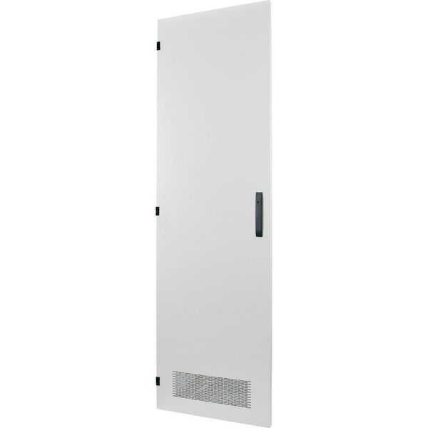 Door to switchgear area, ventilated, right, IP30, HxW=2000x800mm, grey image 5