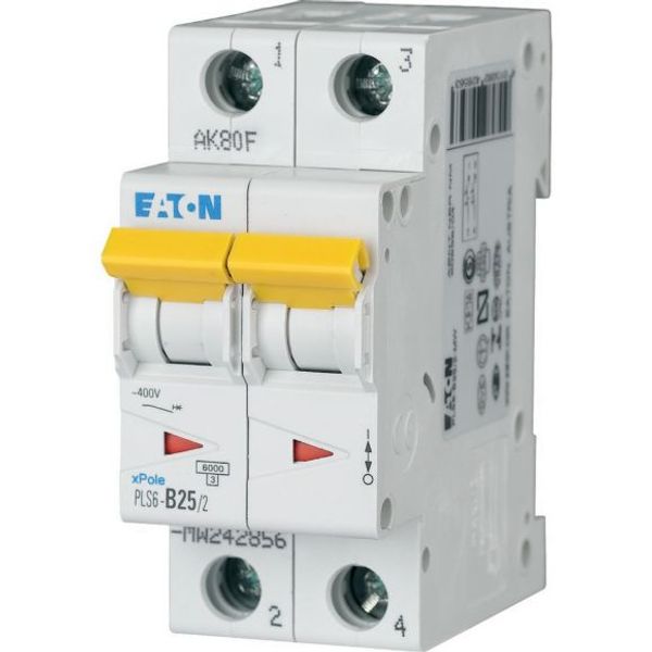 PLS6-D25/2-MW Eaton Moeller series xPole - PLS6/M MCB image 1