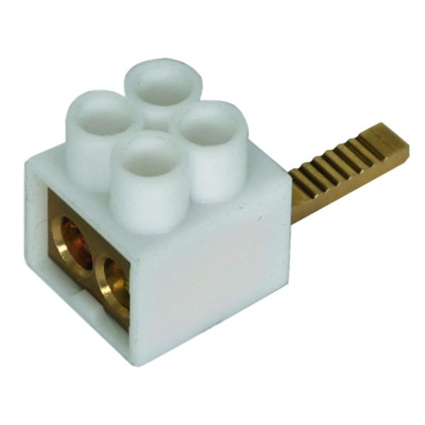Pin-shaped terminal 2x16mm² for through-wiring image 1