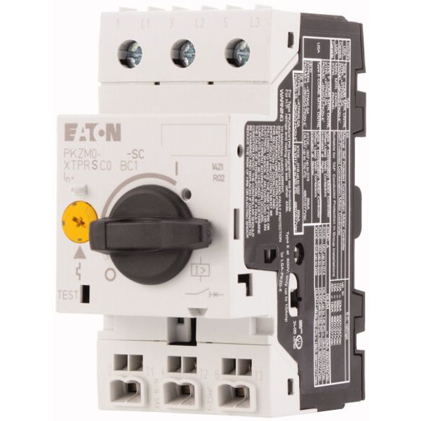 Motor-protective circuit-breaker, 0.12 kW, 0.4 - 0.63 A, Screw terminals on feed side/spring-cage terminals on output side image 3