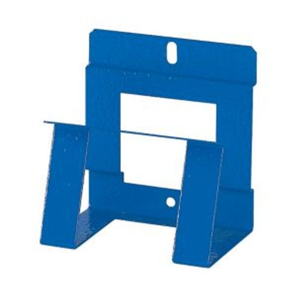 Device holder for media enclosures, color blue image 2