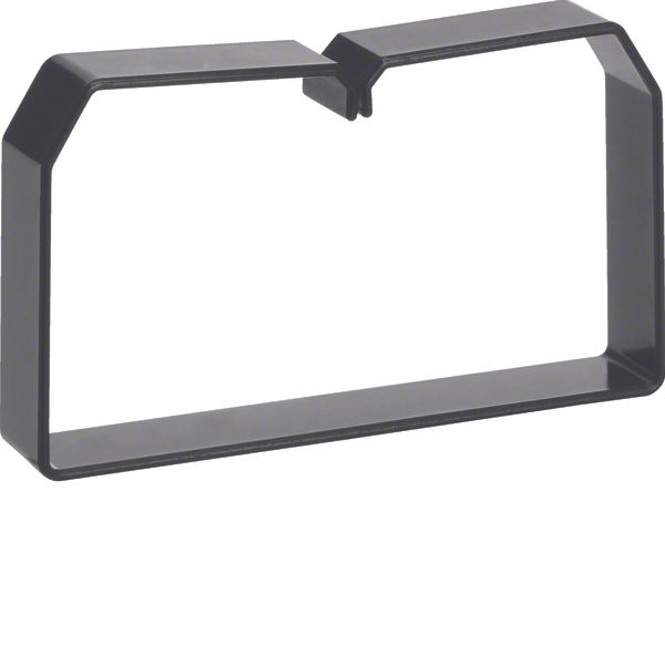 Cable retaining clip made of PVC for LKG 75x125mm black image 1