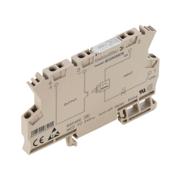 Timing relay, 24 V DC ±10 %, 1 NO contact (Transistor), 20 mA, Tension image 1