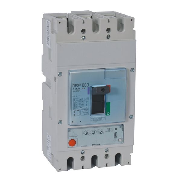 MCCB DPX³ 630 - S1 electronic release - 3P - Icu 100 kA (400 V~) - In 250 A image 1