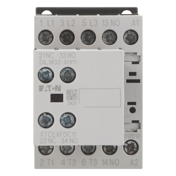 Contactor, 380 V 400 V 5.5 kW, 2 N/O, 1 NC, 230 V 50 Hz, 240 V 60 Hz, AC operation, Screw terminals image 10