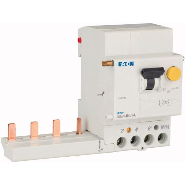 Residual-current circuit breaker trip block for FAZ, 40A, 4p, 1000mA, type A image 4