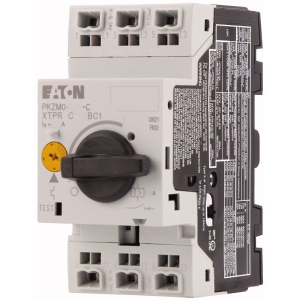 Motor-protective circuit-breaker, 3p, Ir=0.4-0.63A, spring clamp connection image 3